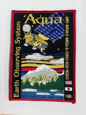 Vtg 2002 NASA EOS Aqua Earth Observing System Satellite Launch Patch 6