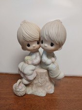 Precious Moments Figurine: Love One Another  1978, No Box,  picture