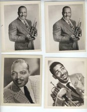 9 vintage JAZZ PHOTOS ERSKINE HAWKINS DIZZY BASIE COZY COLE BENNY CARTER COOTIE picture