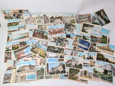 Vintage Lot 98 US Towns Cities Landscape Postcards White Border Era picture