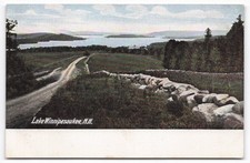 Antique Lake Winnipesaukee NH Scenic View Postcard Early 1900s Unposted picture