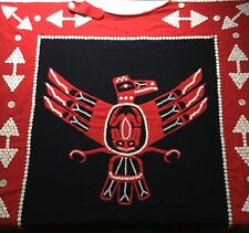 TLINGIT NATIVE AMERICAN BUTTON BLANKET ROBE picture