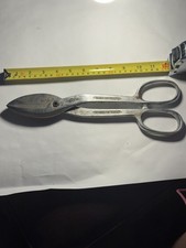 Vintage Duluth DS-12 Diamalloy 12” Sheet Metal Snips–Heavy Duty Metal Shears USA picture