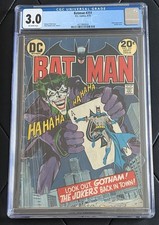BATMAN #251 CGC 3.0 Classic Neal Adams JOKER Cover 1973 DC Bronze Key picture
