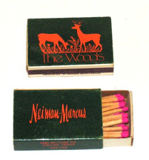 1 Vintage Neiman-Marcus The Woods Restaurant Cafe Matchbox Dallas TX picture