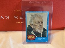 RARE 1977 Star Wars Scanlens #6 Ben Kenobi Iconic card picture