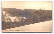 1923 Waverly Beach RPPC Chesterton IN Dunes Bridge P.L. Huckins Photo View picture
