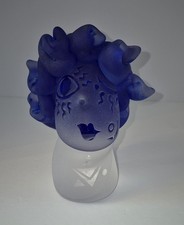 Signed Stephen Fellerman and Clair Raabe Art Glass Paperweight Sculpture 1626 picture