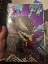 Venom TEXTURED SPOT FOIL Mosaic Scrapbook We Are Delicious #1 LTD 15 Kyle Willis picture