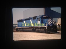 6H12 TRAIN SLIDE Railroad 35MM Photo CEFX 3123 SD45M RIVERDALE ILLINOIS 9-28-02 picture