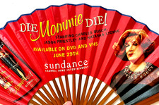 Rare Sundance Channel Hand Fan DIE MOMMIE DIE Margaret Cho REVOLUTION Queer 1 * picture