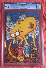 Adventure Time #1 D CGC 9.4 Super Rare Jeffrey Brown Exclusive Virgin Variant picture