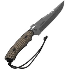 TOPS Storm Rider Fixed Blade Knife Green Black Sculpted G10 250th Anniversary picture