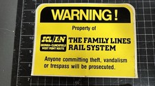 Seaboard Coast Line /L&N Family Railway System Sticker picture