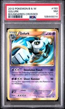 PSA 7 2012 POKEMON BLACK & WHITE BOUNDARIES CROSSED #150 GOLURK picture