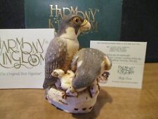 Harmony Kingdom Baby Love Peregrine Falcons UK Made Box Figurine FE 500 RARE picture