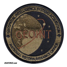 NRO-GEOINT -NATIONAL RECONNAISSANCE OFFICE- USSF USAF DOD VEL OCP PATCH picture