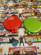 Fab Vintage Revlon Fun Flowers Big Compacts Set Of 2 1960’s NOS Unused picture