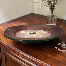 Vtg Legendware Roadrunner Trinket/Vanity Dish Hand Crafted Southwest Sedona AZ  picture