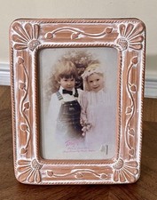 Vintage Terragraphics 1986 Terra Cotta Picture Frame With Originals Stickers picture