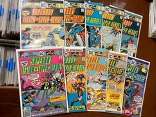 Superboy Run 10 w/2 KEYS: VG+ to VF- #210-219 DC Comics 1975-76 $9 Ship picture