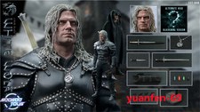 Soosootoys 1/6 SST048 White wolf Witcher Geralt Action Figure Statues picture