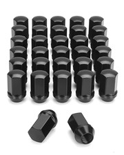 32Pcs Black 14X1.5 OEM Lug Nuts for Chevy Silverado GMC Sierra 2500 3500,14Mmx1. picture