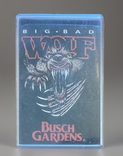 Vintage 1990s Busch Gardens Big Bad Wolf Roller Coaster Playing Cards Deck picture