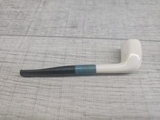 Vintage Royal Goedewaagen Holland Ceramic Smoking Pipe - White L-Shape picture
