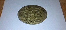 Vintage AACA Antique Automobile Club of America Bronze Radiator Badge 1935 picture