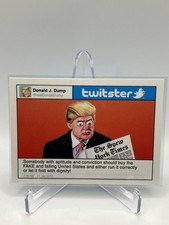 2017 Topps Twitster Twitter RARE 2 FAKE AND FAILING UNITED STATES – PR 216 Trump picture