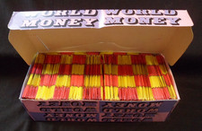 VINTAGE 1973 World Money (Monty Gum) UNOPENED Box of 199 Packs picture