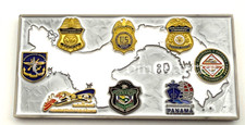 F90 DEA HSI Panama Port Task Force Police Challenge Coin picture