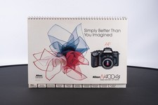 Nikon N4004S 35mm Film Camera Specification Store Counter Easel Back Display V18 picture