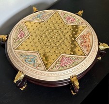 1990 Franklin Mint Collector’s Edit Chinese’s Checker 24kt Gold Only. picture
