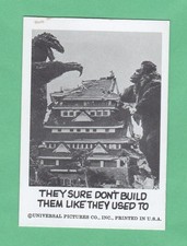 1961 Leaf  Spook stories Series 2  Godzilla King Kong #126 HTF Read picture