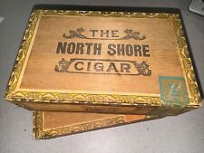 Very Rare Vintage Wooden Cigar Boxes - The North Shore Cigar picture