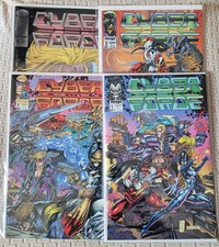 CYBER FORCE Vol 1 #1 - 4 (Lot of 4) IMAGE Comics 1992/93 Complete Ltd Series VF+ picture
