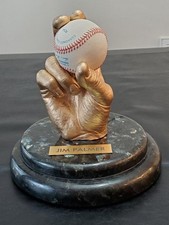 JIM PALMER hand casting one-of-one picture