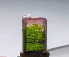 Saturated Top Quailty PinkCap Bi-Colour Tourmaline Crystal From Afghnistan picture