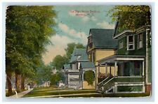 1915 The Residence Section Houses Medina New York NY Posted Antique Postcard picture