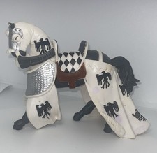 2004 Papo armored knight horse, model 1501, with light wear picture