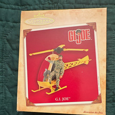 Hallmark Keepsake G.I. Joe Helicopter Ornament 2004 Handcrafted Hanging QXI8601 picture