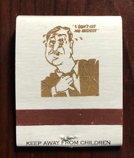 Vintage Rodney Dangerfield's Comedy Club Matchbook 70s NYC Matches New York Rare picture