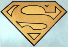 Superman / Superboy  Christopher Gerard Cape Logo Patch - choice of sizes picture