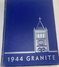 1944 UNH Yearbook The Granite University of New Hampshire Durham NH 44 Vol. 35 picture