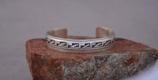 Augustine Mowa - Hopi Sterling Silver 1/2