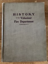1906 History of Volunteer Fire Dept Buffalo NY Matt Endres Antique Book picture