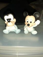 Vintage Disney Baby Micky & Goofy Disney Figurine Shrilanka picture