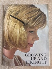 MODESS Growing Up And Liking It 1963 Vintage PPC Booklet Feminine Hygiene Advert picture